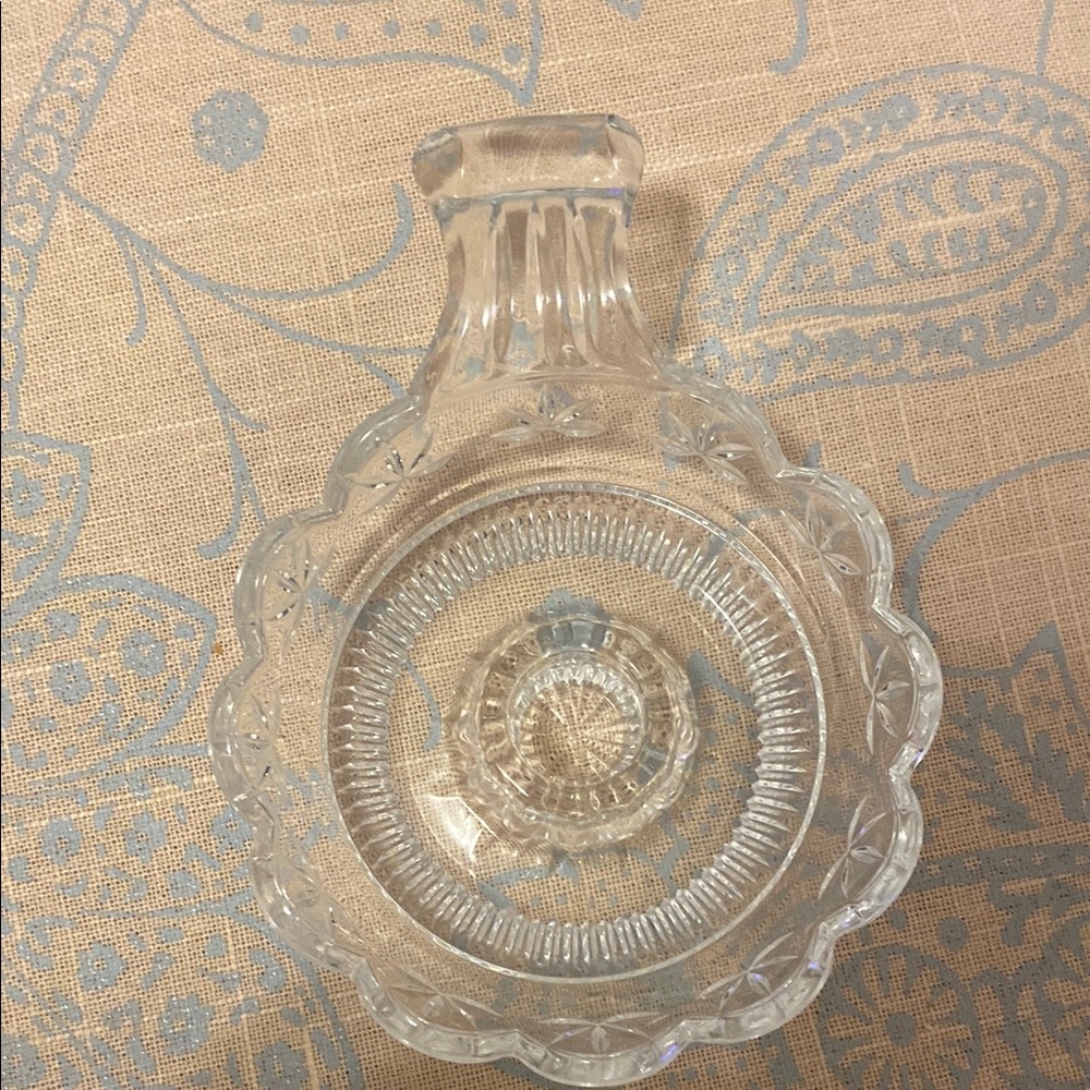 Partylite Crystal Chamberstick .candleholder.  Vintage